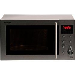 Sharp R28STM Solo Microwave Oven in Stainless Steel